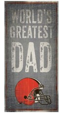 World's Greatest Dad 6in x 12in